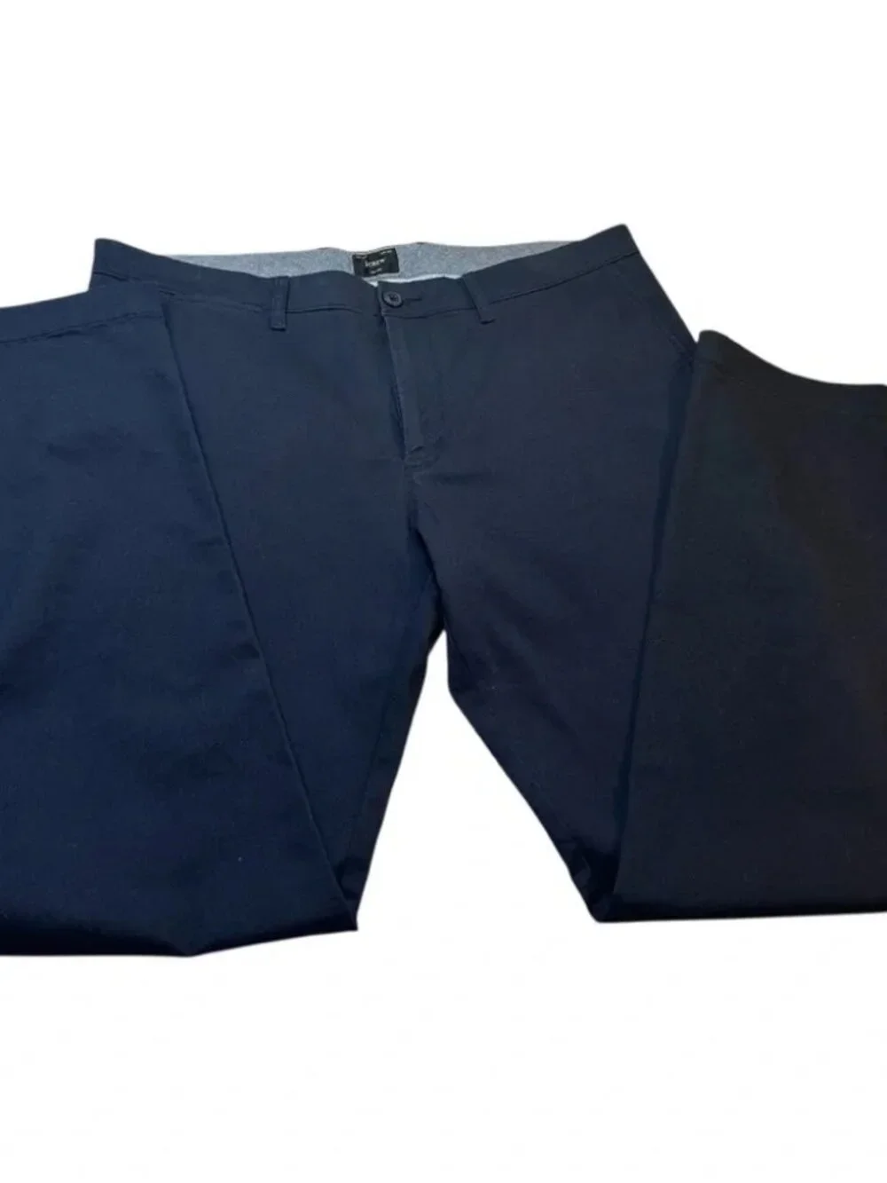 J.Crew Men's Navy Chino Pants 484 Slim Fit Size 34W/30L